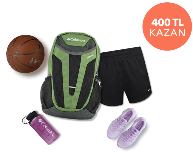 Spor & Outdoor alışverişini iyzico'yla yap, her ay 100 TL toplamda 400 TL kazan.